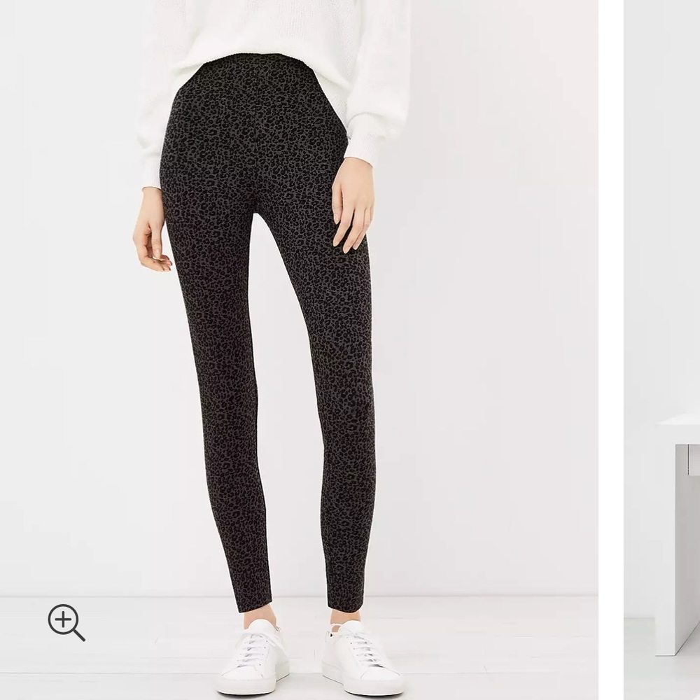 The LOFT Sculpt Leggings in Leopard Print - Size Small Regular, Worn Once